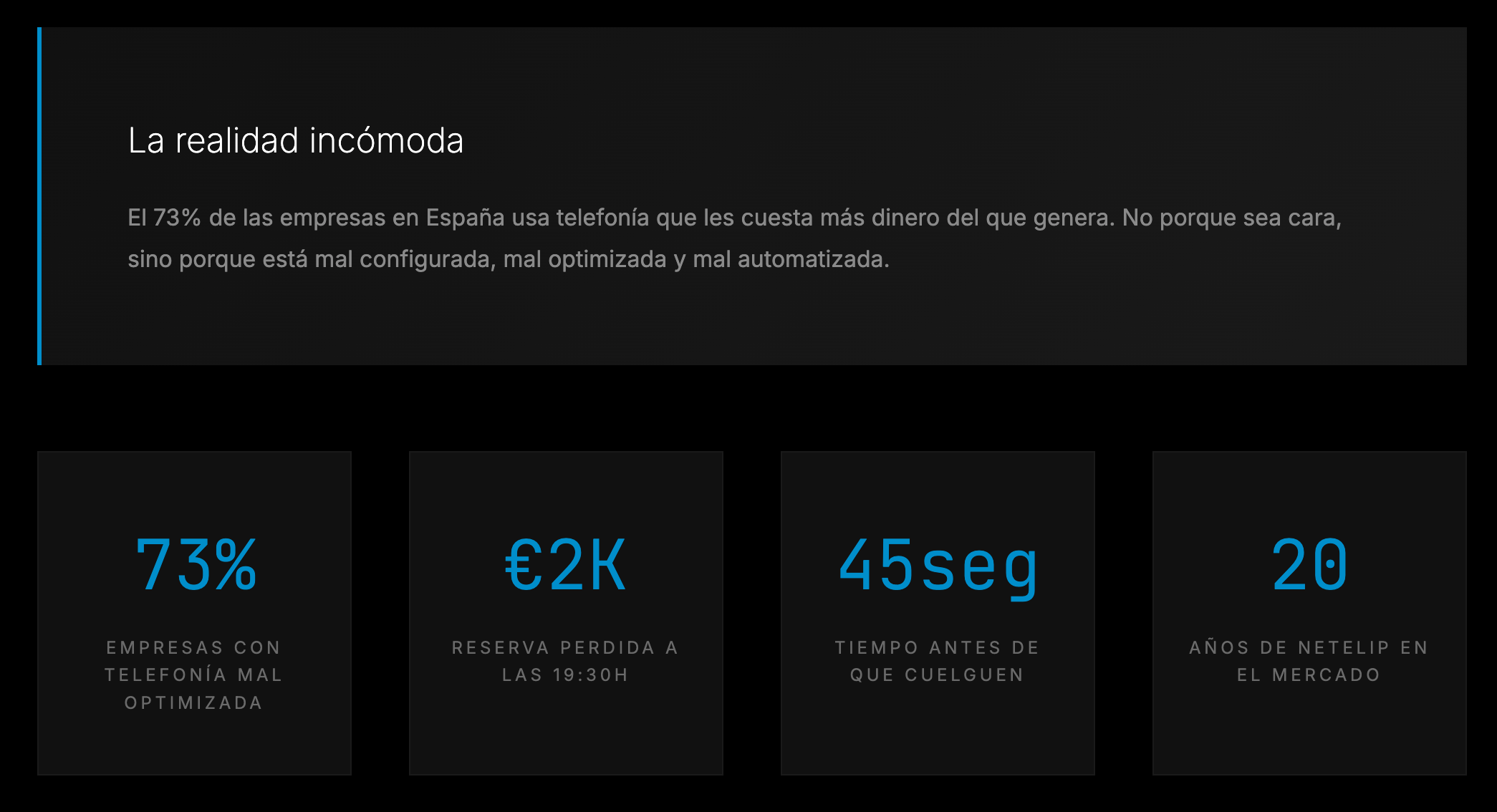 Automatizamos todo, menos el canal que más vende - netelip