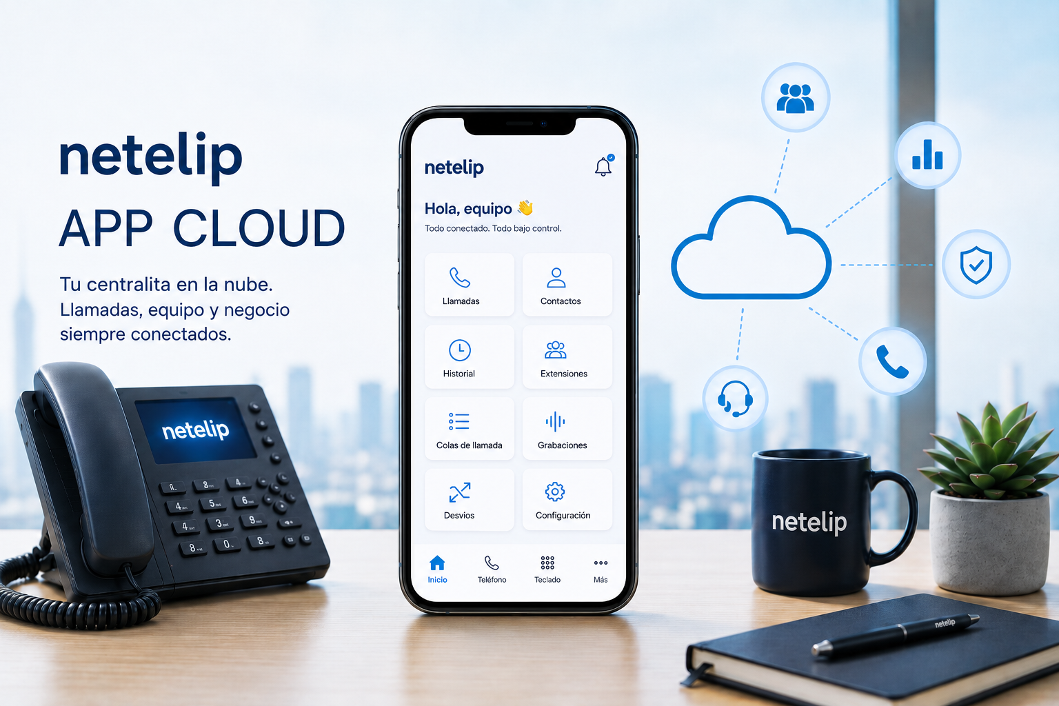 API Cloud y API Voice - netelip