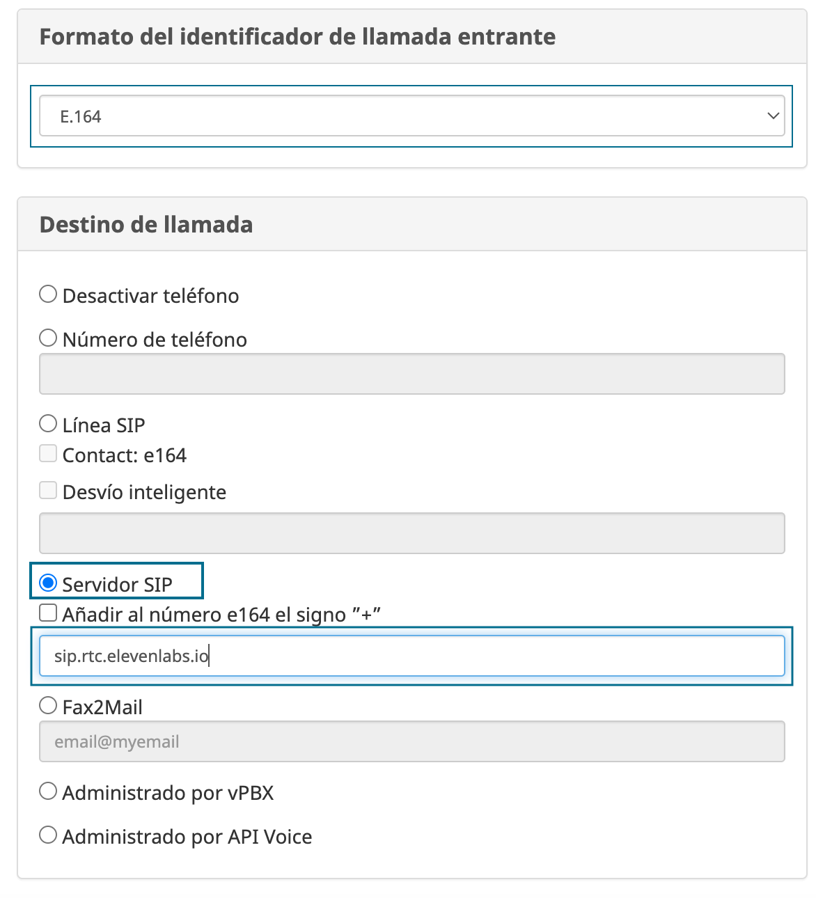 ElevenLabs integrado con las comunicaciones de netelip - IA